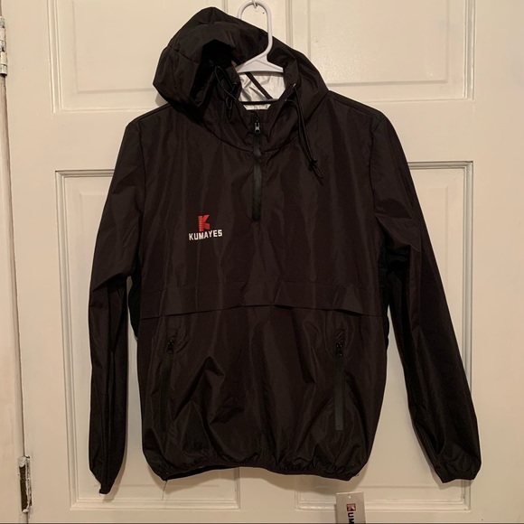 Kumayes Tops - Kumayes Wind Breaker Pullover Rain Jacket
